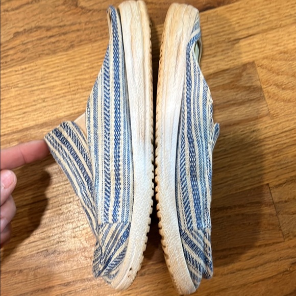 Corkys pontoon Striped Blue and white slides - Picture 4 of 7